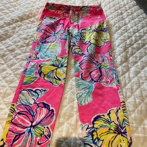 Lilly Pulitzer Ankle Pant Swept by Tide size 10